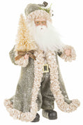 Woodland Evergreen Santa – 13.5"