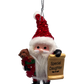 Santa's Nice List Ornament w Sayings