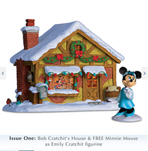 Load image into Gallery viewer, Disney Mickey Mouse&#39;s Christmas Carol Village Collection
