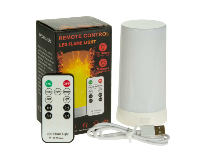 Glow Ease Rechargeable Candle Insert
