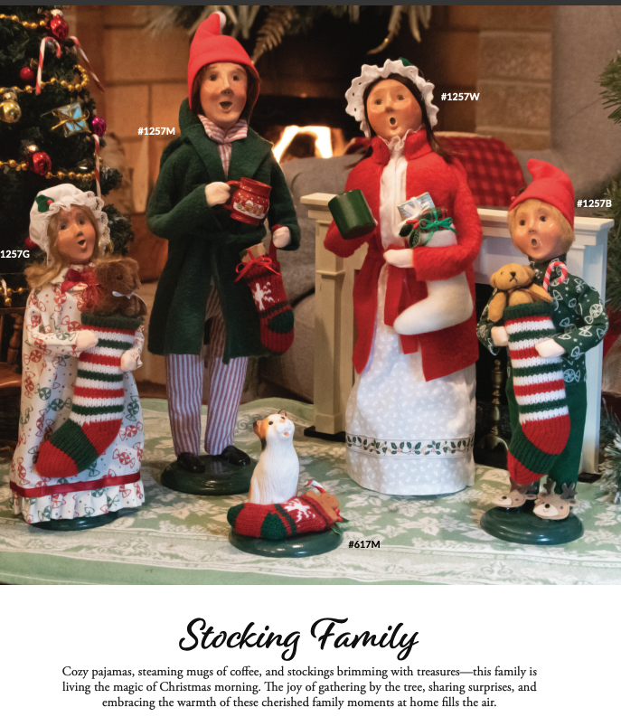 The Stocking Family Carollers 2025