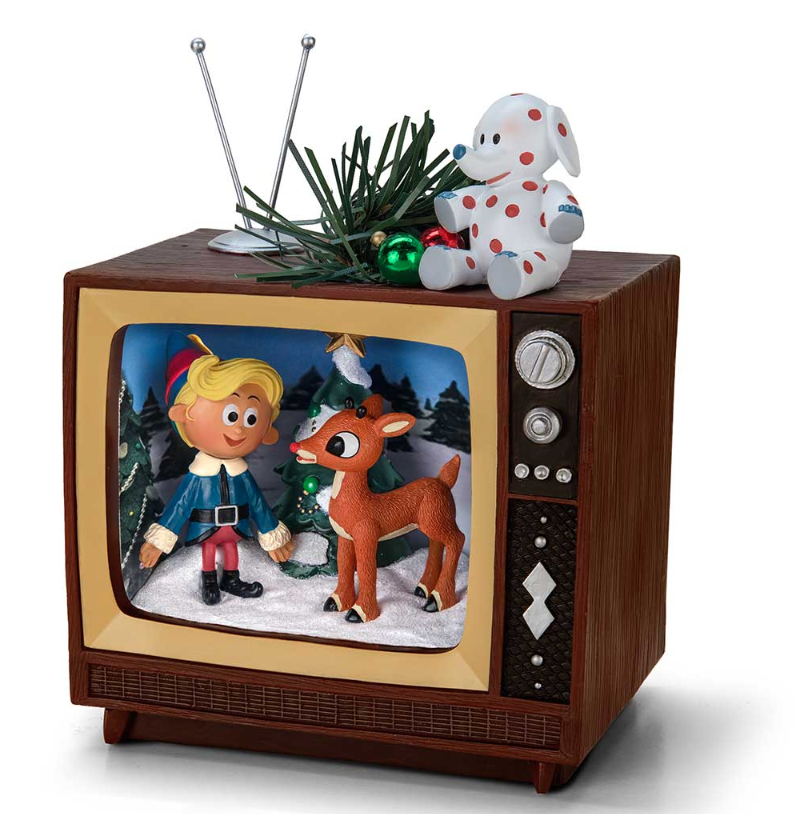 Rudolph and Hermey Musical Lit TV