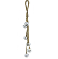 Charming White Metal Bell Door Hanger