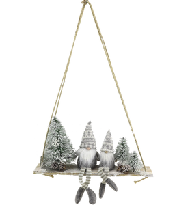 Gnomes On A Swing