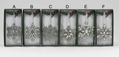 Crystal Look Snowflake Ornament