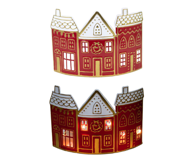 Lit Iron House Tree Collar