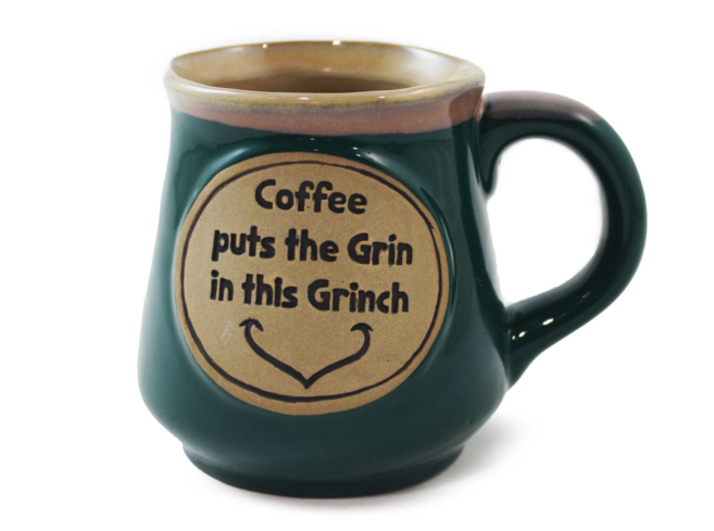 Coffee Puts The Grin Grinch Mug