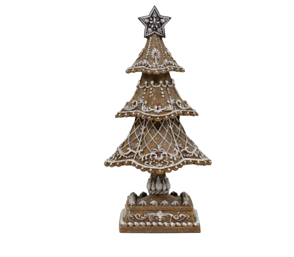 Whimsical Gingerbread Tree