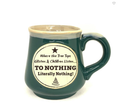 Literally Nothing Christmas Mug