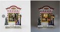 Lighted Toy Shop Swirling Snowglobe