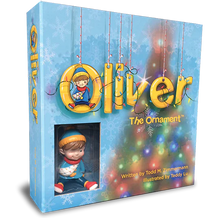 Load image into Gallery viewer, Oliver Ornament &amp; Book Set
