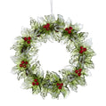 Frosted Berry Wreath Ornament