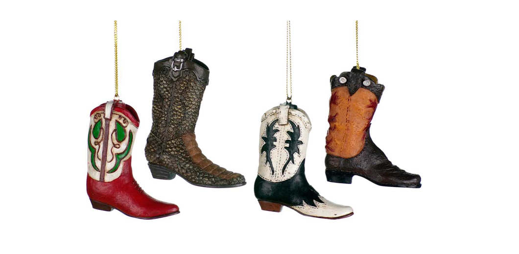Cowboy Boot Ornament