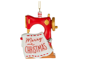 Charming Sewing Machine Ornament