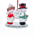 New Mommy and Daddy Ornament