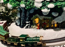 Load image into Gallery viewer, Thomas Kinkade Wonderland Express Tabletop Tree
