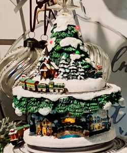 Thomas Kinkade Wonderland Express Train Tree
