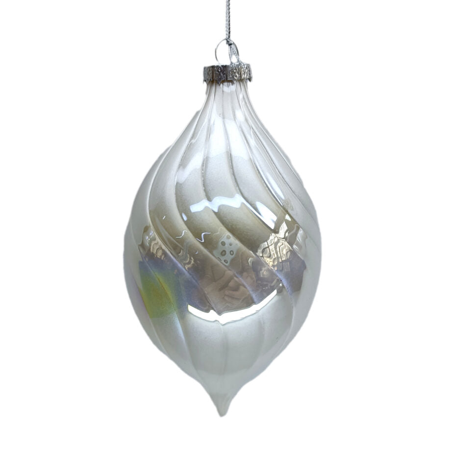 Iridescent Glass Ornaments