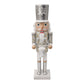15" Gold or Silver Wooden Nutcracker