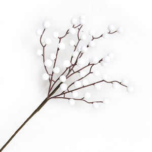 White Berry Branch Pick
