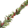 Evergreen Pinecone & Berry Garland