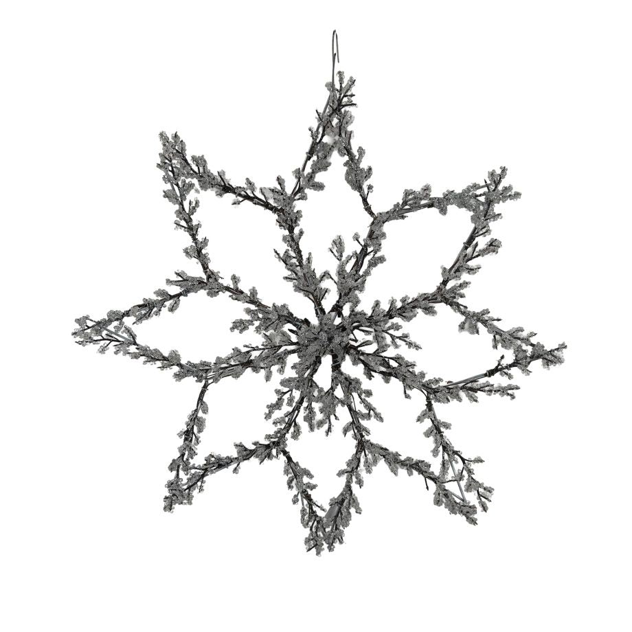 Glittering Winter Snowflake – 20"