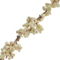 Flocked White Berry Garland