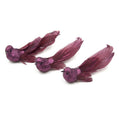 Plum Glitter Bird Clip