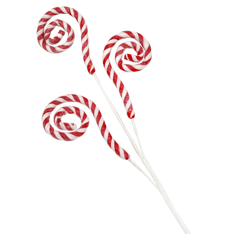Candy Cane Twist Pick