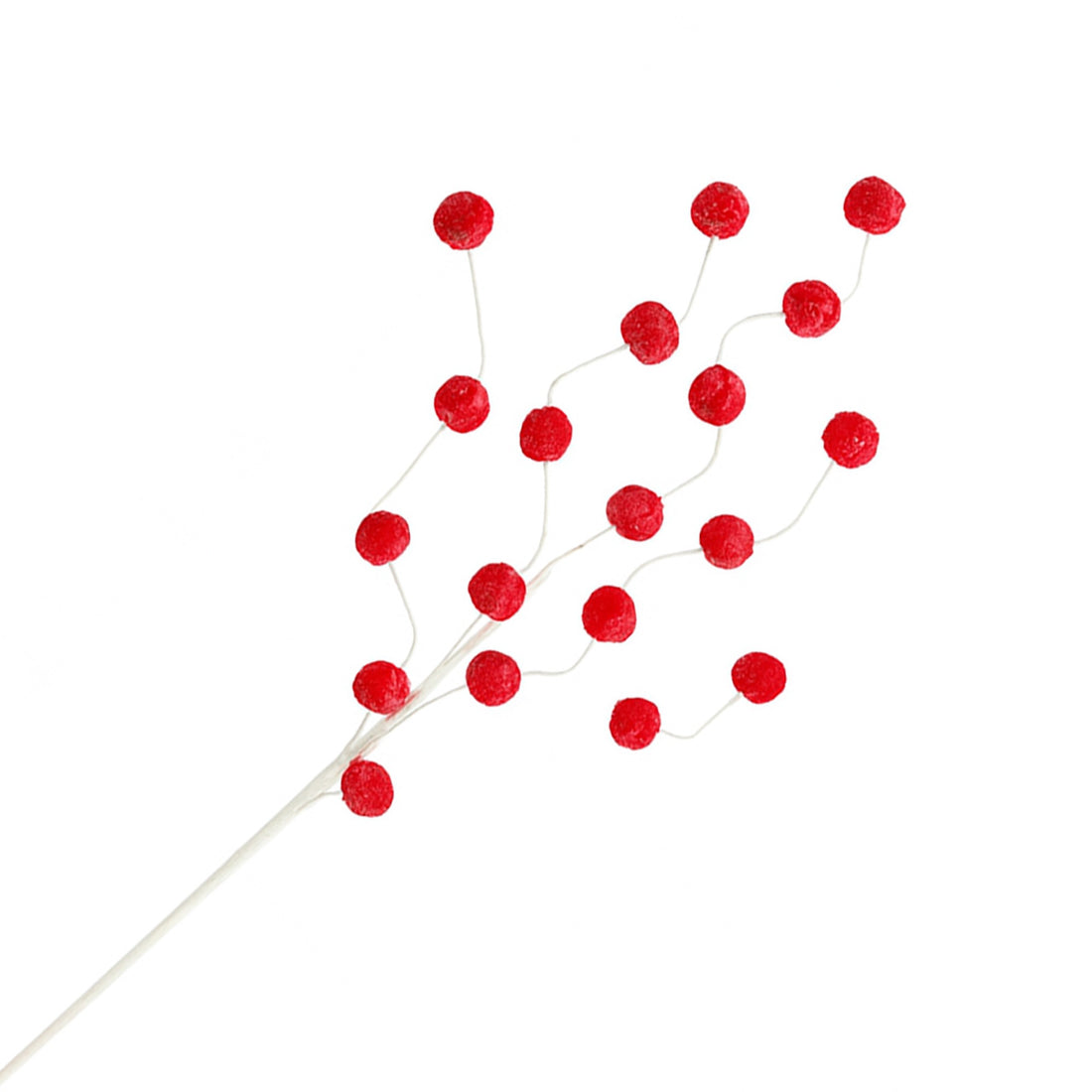 Red Pom Pom Pick