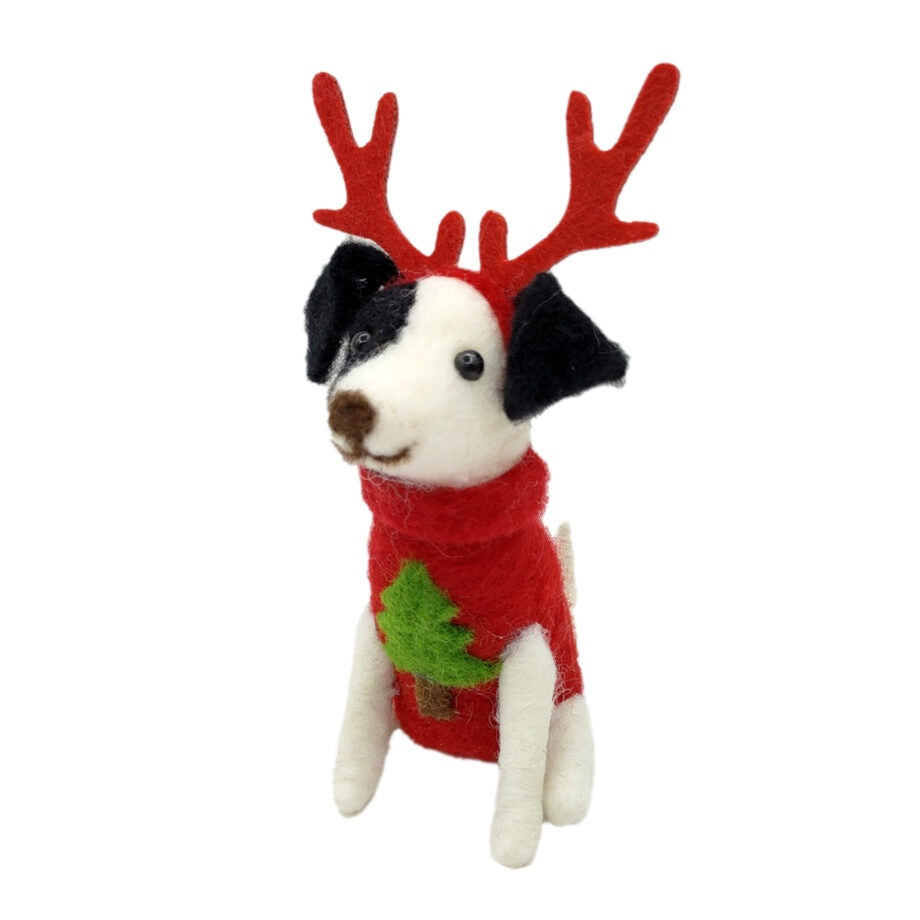Fun Felt Dog Ornament