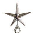 Mirrored Silver Star Tree Topper