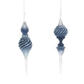 Blue Glitter Icicle
