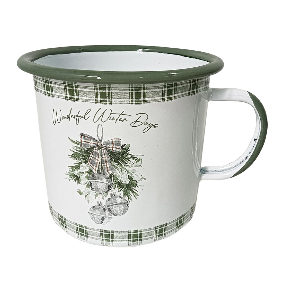 Wonderful Winter Days Metal Mug
