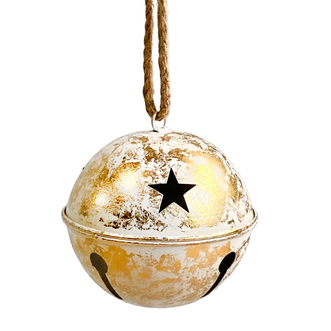 Gold White Washed Bell
