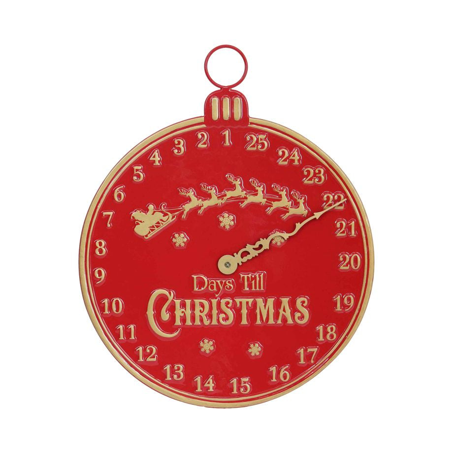 Vintage Countdown Clock Advent Calendar