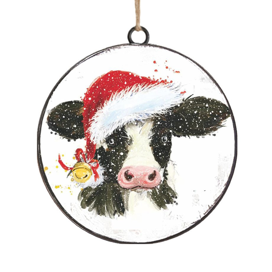 Holiday Cow Ornament