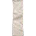 Golden Frost Wired Ribbon