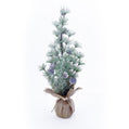 Frosted Pine Tree w Cones
