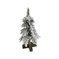 Lush Flocked Pine Tree