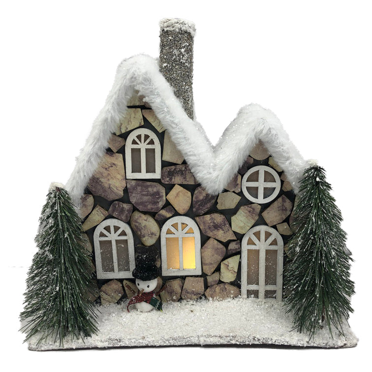 2 Roof Stone Look Cottage