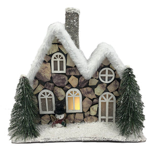 2 Roof Stone Look Cottage