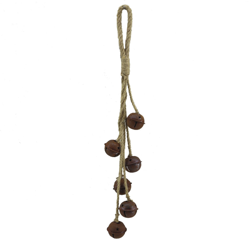 Charming Natural Metal Bell Door Hanger