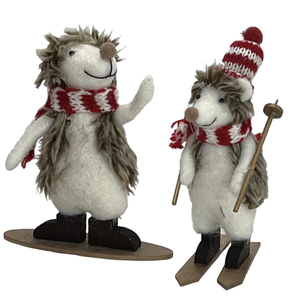 Skiing Hedgehog