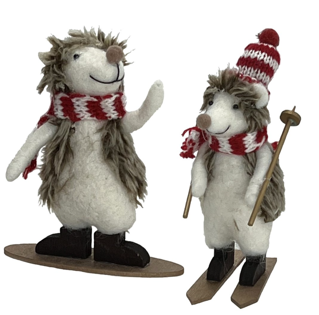 Skiing Hedgehog