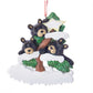 Bear Family Personalizable Ornament