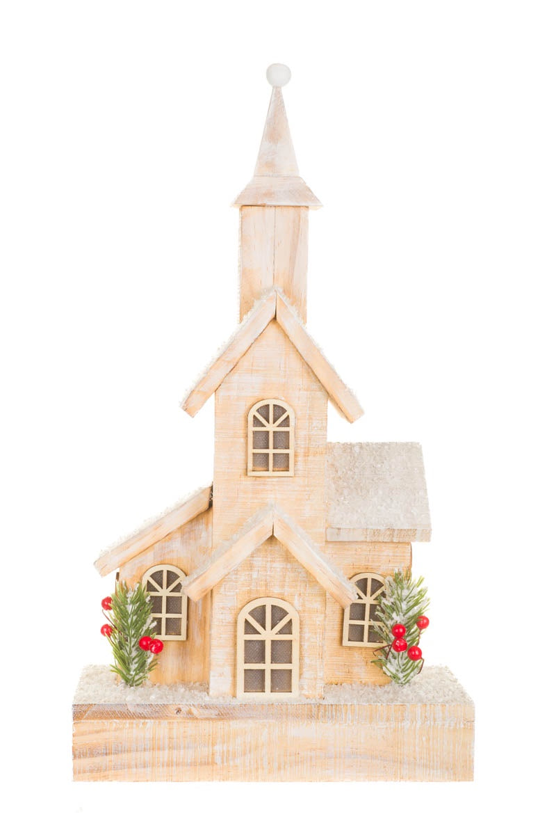 Wintry Wooden Church 15
