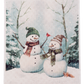 Snowman Reusable Sponge Cloth