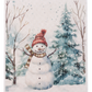 Snowman Reusable Sponge Cloth