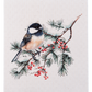 Winter Birds Reusable Sponge Cloth